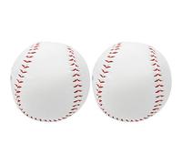 2 pezzi Palline Da Baseball Professionali 12 Pollici Cucite A Mano Palline Da Baseball, Baseball Morbide Palline Da Softball, per Esercitarsi E Allenarsi, per Adulti E Giovani