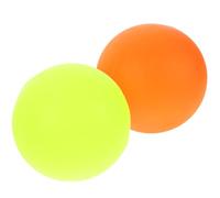 2 Pezzi Palline da Massaggio in Silicone Rosso, Terapia dei Punti | Massaggio e Fisioterapia, Mantiene la Forma, Comoda Sotto Pressione, Adatta a Uso Professionale Intenso