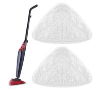 2 Pezzi Panni Ricambio Scopa Compatibile con Vileda Steam e Vileda Steam Plus Panno Ricambio Scopa Vapore Lavabile e riutilizzabile in lavatrice