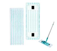 2 Pezzi Panno Mocio di Ricambio per Leifheit Clean Twist M Ergo Micro Duo