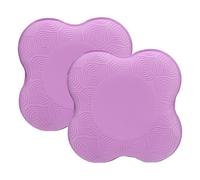 2 Pezzi Paracolpi Yoga Extra Spessi per Ginocchia Gomiti, Morbido Viola