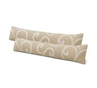 2 Pezzi Parafreddo Sottoporta Damascato Porta e Finestre 100cm Paraspifferi -710