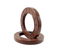 2 pezzi Paraolio scheletro TC in gomma al fluoro, ID 19mm, OD 42mm, altezza 7mm, adatto per automobili e valvole a pressione costante, 19x42x7mm