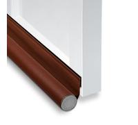 2 Pezzi Paraspifferi Sottoporta per Porte, 96 cm Sotto Porta Entrata per Spifferi, Anti-Vento Freddo, Prova di Rumore (Marrone)