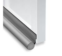 2 Pezzi Paraspifferi Sottoporta per Porte, 96 cm Sotto Porta Entrata per Spifferi, Anti-Vento Freddo, Prova di Rumore (Grigio)