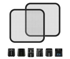 2 Pezzi Paraspruzzi per Friggitrice ad Aria, Accessori per Airfryer, per Cosori 5,5L 6,0L 6,2L,per Turbo Tower 10.8L per Philips HD9270/91 6.2L, HD9285/91, Protegge Elemento Riscaldante e Ventola