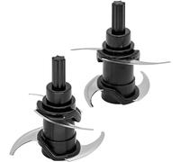 2 Pezzi Parti di Ricambio Lama Impilate per Ninja Tritatutto Professionale NJ1002UKBK, 200 W, Ricambio Frullatore a Lama Estrattore, Accessori per Mini Robot da Cucina da 500 ml