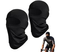2 Pezzi Passamontagna Sci Balaclava Moto Maschera, Scaldacollo Multifunzionale, Moto Sottocasco, Passamontagna Traspirante Protezione UV per Sport Ciclismo ed attività all’Aria Aperta Unisex