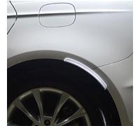 2 Pezzi Passaruota Sopracciglio Auto per BYD Dolphin Surf 2025, Sopracciglia Parafango Estensione Protezione, Ruota Parafanghi Anti-Collisione,White