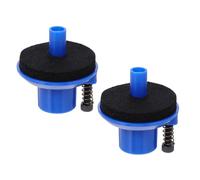 2 Pezzi Pastiglie Feltro Blu per Hi Hat, Supporto Piatti Batteria | Plastica e Feltro, Stabilità e Comfort, Accessorio Versatile per Montaggio su Set Jazz e Parti di Ricambio