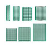 2 pezzi PCB board prototipo in rame single sided prototipo di scheda circuito stampato fai da te 2x8 3x7 4x6 5x7 6x8 7x9 8x12 9x15cm bordo(3x7)