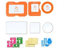 2 Pezzi Pellicola in Vetro Temperato per DJI OSMO Action 6 HD Pellicola Protettiva Ad Alta Definizione per Action6 Copertura Protettiva Dello Schermo