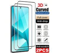 2 pezzi Pellicola protettiva per schermo di telefono Android Ultra HD 3D curva in vetro temperato, durezza 9H, antideflagrante, anti-graffio, anti-spia, compatibile con Xiaomi 17 15 13 12 14 Ultra Pro