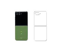 2 Pezzi Pellicola Protettiva Posteriore, compatibile con Motorola moto razr 2024 Back Film Protettivo (Non Vetro Temperato Protezioni Schermo)
