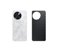 2 Pezzi Pellicola Protettiva Posteriore - Nero, compatibile con DOOGEE NOTE 59 PRO Plus Back Film Protettivo (Non Vetro Temperato Protezioni Schermo)
