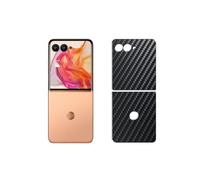 2 Pezzi Pellicola Protettiva Posteriore - Nero, compatibile con motorola moto razr 50 Ultra Back Film Protettivo (Non Vetro Temperato Protezioni Schermo)