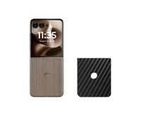 2 Pezzi Pellicola Protettiva Posteriore - Nero, compatibile con motorola moto razr 60 pro Back Film Protettivo (Non Vetro Temperato Protezioni Schermo)