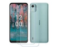 2 Pezzi Pellicola Vetro Temperato per Nokia C12, Pellicola Protettiva AntiGraffio Senza Bolle Pellicole Protettive Protezione per Schermo per Nokia C12 (6,3").