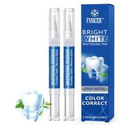 2 Pezzi penna sbiancante denti,Denti Sbiancante Kit,Rimuove Macchie Superficiali, Ideale per l'Uso Quotidiano