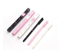 2 pezzi Penne gel Sakura romantiche 0,38 mm Penne per scrittura a inchiostro nero Penne gel per cancelleria carine Forniture per ufficio scolastico Clever design