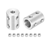 2 Pezzi Per Accoppiatore Albero Rigido 5-10mm L22mm x D16mm