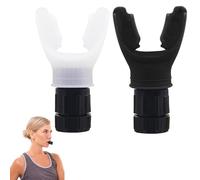 2 pezzi per allenare i polmoni, per respirare i polmoni, per allenare la resistenza, senza respiro, per il fitness e l'allenamento, facile da pulire (10,1 l x 9,5 l x 3,5 cm)