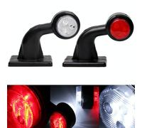 2 pezzi per auto/camion 12-30 V LED rosso bianco indicatori di direzione lateral