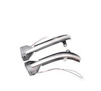 2 Pezzi Per BMW 5 6 7 Serie F10 F11 F07 F06 F12 F13 F01 Indicatori Direzione Dinamici LED Indicatore Specchietto Retrovisore Lampeggiante Ripetitore Luce indicatori direzione(Yellow-crystal)