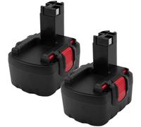 2 Pezzi per Bosch Batteria 14,4 V 3. 6Ah Ni-Mh Sostitutiva per Bosch Batteria 14.4V Compatibile con BAT038 BAT140 BAT159 BAT040 BAT041 2607335275 2607335276 2607335528 2607335534