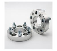 2 Pezzi Per Cherokee Per Es Per Valido Per Liberty 2002 Distanziali Per Ruote Auto Adatti A 25 30 35 40 50mm PCD 5x114.3 CB 71.6mm M1/2 Distanziatori Ruota(2PCS 50mm Silver)