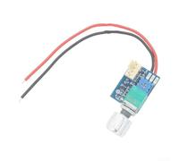 2 pezzi per controller di velocità della ventola PWM per DC12V Per ventole del telaio con interruttore, funzione di riduzione del rumore, adatto per 4 fili per ventole PWM, limite di corrente fino a