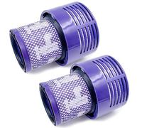 2 pezzi per filtro Dyson V10 SV12 - V10 Absolute, V10 Animal, V10 Total Clean, V10 Motorhead, SV12 pezzi di ricambio, filtro di ricambio lavabile per aspirapolvere Dyson Cyclone serie V10