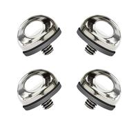 2 pezzi per fotocamera da 1/4", piastra a sgancio rapido adatta per fotocamere reflex e microsingle, treppiedi per fotocamera sportiva (4-Screws-1)