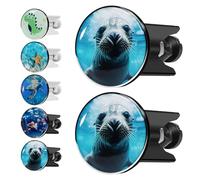 2 pezzi per lavabo universale, 40 mm tappo per lavabo, tappo di scarico, tappo per lavabo regolabile, tappo per lavello universale, per lavabi da bagno - Nero, Foca