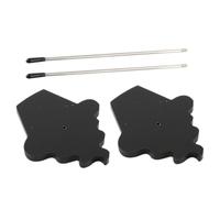 2 pezzi per ricevute Spike carta Spike supporto per ricevute asta diritta