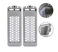 2 pezzi per Samsung WA406DJHDWR/SA filtro pelucchi lavatrice DC63-0102196A nu