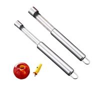 2 pezzi per sminuzzare mele, in acciaio inox, per la rimozione di mele, per Apple Corer
