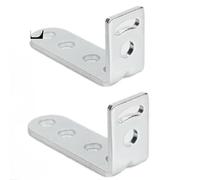 2 pezzi per staffa per moto supporto per estensione specchietto retrovisore base per per faretto per movimento in avanti per bici elettrica e(L-2PCS)