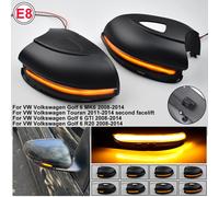 2 pezzi per Volkswagen VW Golf 6 MK6 GTI R32 08-14 2 pezzi auto dinamica LED indicatore di direzione specchietto retrovisore indicatore lampeggiante