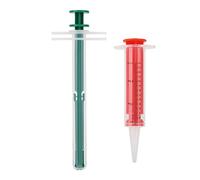 2 Pezzi Pet Cat Shooter, Siringa per L'alimentazione di Medicinali per Animali Domestici, Dispenser di Alimentazione a Doppio Uso Riutilizzabile a Secco e Umido, per Uccelli