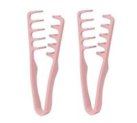 2 Pezzi Pettine per Texture, Strumento Volumizzante per Radici, Pettine per Acconciatura da Uomo, Denti Larghi, Pettini per Coprire le Cuciture, Volumizzante Capelli, Styling Accessory per Donna Uomo