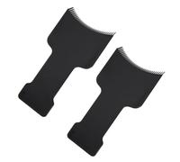 2 Pezzi Pettine per Tinta Professionale Nero, Plastico, Rapido | Salone Professionale e Uso Autonomo, Limita Contatto dei Capelli e Cuoio Capelluto, Risparmio Economico