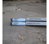 2 Pezzi PHILIPS Tubo Neon Ricambio MASTER TL-D SUPER 80 58W/840 150CM