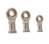 2 pezzi PHS22 PHSL22 M22x1,5mm foro 22mm metrico fish eye maschio sinistro femmina destro estremità dell'asta cuscinetto filettatura giunto sferico(PHSL22 left)