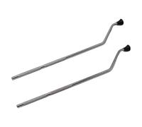 2 pezzi Piano Tom Leg Anti Slip Metallo Drum Accs DIY Percussione Parti Strumento