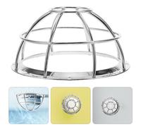 2 pezzi Piastra di copertura protettiva per rilevatore di fumo Schermo per