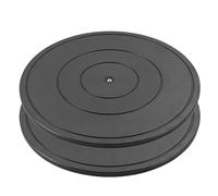 2 Pezzi Piattaforma Roteante 20/25/30/40 cm Base Rotante per Giradischi, 360° Supporto Girevole Base Multiuso con Cuscinetti Sfera in Acciaio, per TV Monitor, Piante Bonsai(40cm/16in)