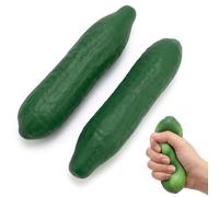 2 pezzi Pickle Squishy, Squishy Pickle Relax, gadget antistress per la gestione dell'ansia, morbida palla da spremere per ufficio e adget portatili per rilassamento per studi
