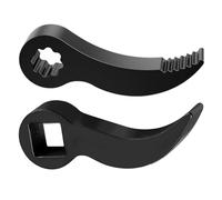 2 Pezzi Piede di Porco Wrench Adapter 1/2 Pollice - Resistente alla Ruggine Multifunzionale per Riparazioni Auto e Macchine