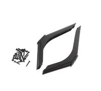 2 Pezzi Piedini TV Base TV ABS Neri per Monitor e Schermi | Supporto per TV da Scrivania, Gambe del Tavolo della Tv, Piedi Tv, Montaggio senza Fori